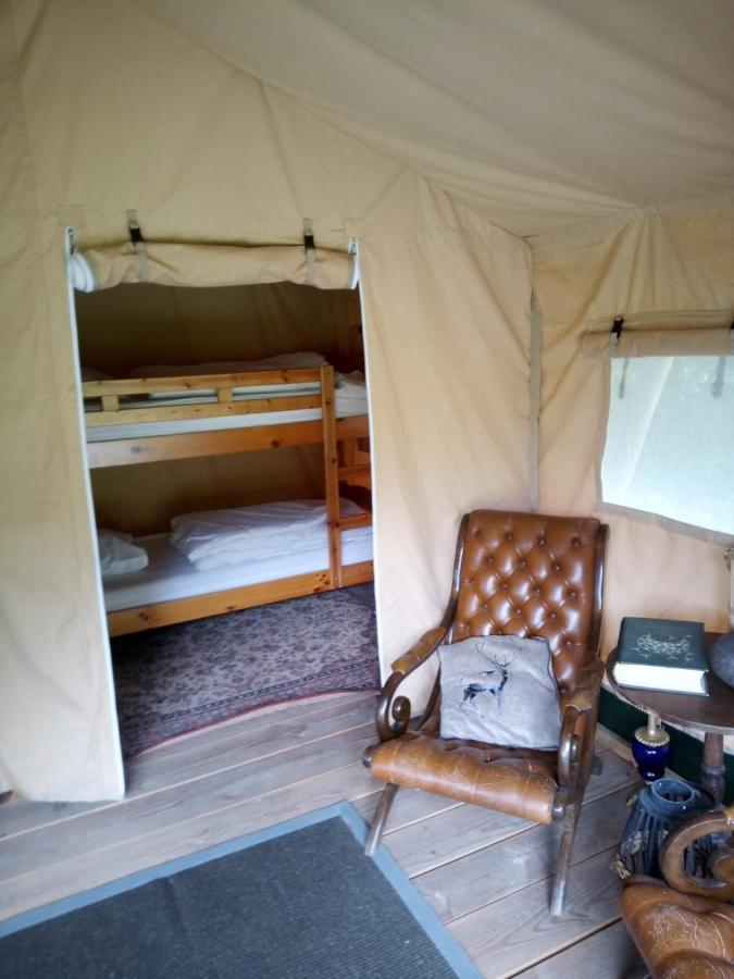 Tente Lodge Elevage Girbal La Chapelotte Exterior foto